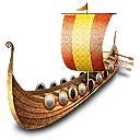 Viking-ship icon