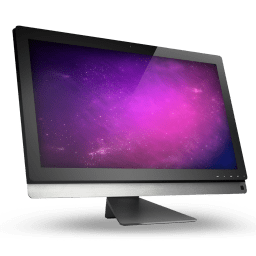 Computer Violet Space icon