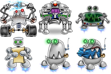 Robots Icons