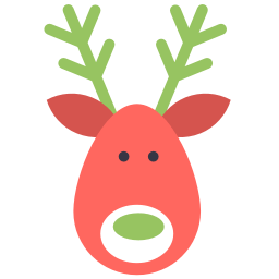 Reindeer deer icon