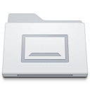 Folder Desktop White icon