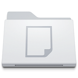 Folder Documents White icon