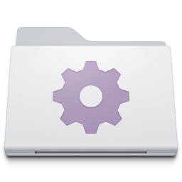 Folder Smart White icon