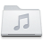 Folder-Music-White icon