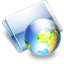 Online earth icon