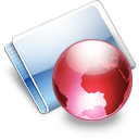 Online strawberry icon