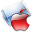 Apple strawberry icon