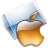 Apple tangerine icon