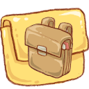 Hp folder schoolbag icon