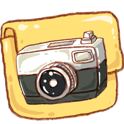 Hp folder camera photo icon