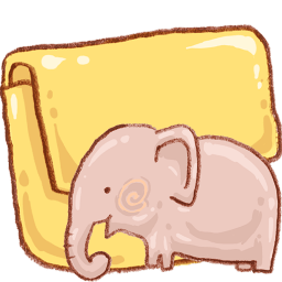 Hp folder elephant icon