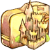 Folder-castle icon