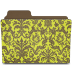 Folder-damask-chartreusey icon