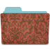 Folder-damask-crimson icon
