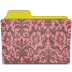 Folder-damask-rose icon