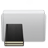Folder-Library-Graphite icon