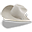 Hat-cowboy-white icon