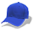 Hat baseball blue icon