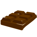 Chocolate block icon