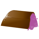 Chocolate pink icon