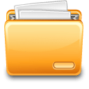 Folder with file icon