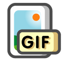 Gif image icon