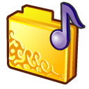 Folder musics icon