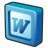Microsoft office 2003 word icon