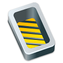 Box open yellow icon