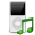 Apps music player icon