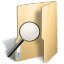 Folder-saved-search icon