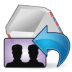 Mail-reply-all icon