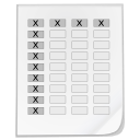 Mimetypes spreadsheet icon