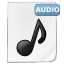 Mimetypes audio icon