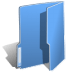 Folder-blue icon