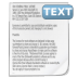 Mimetypes-text icon