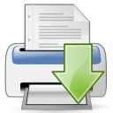 Actions document print icon