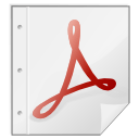 Mimetypes-gnome-mime-application-pdf icon