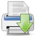 Actions-document-print icon