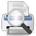 Actions-document-print-preview icon