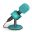Microphone-foam-turquoise icon