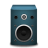 Speaker blue icon