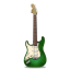 Guitar-stratocaster-green icon