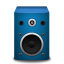 Speaker-brightBlue icon
