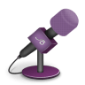 Microphone-foam-pink icon