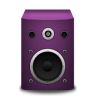 Speaker-pink icon