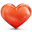 Heart clean icon