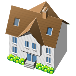 3d house icon