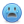 Smiley Sad Blue icon