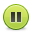 Pause Green Button icon